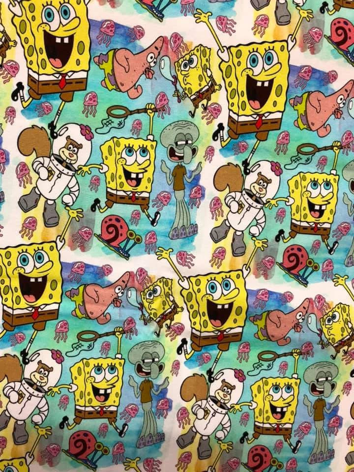 Serviette hygiénique lavable eponge Lycra