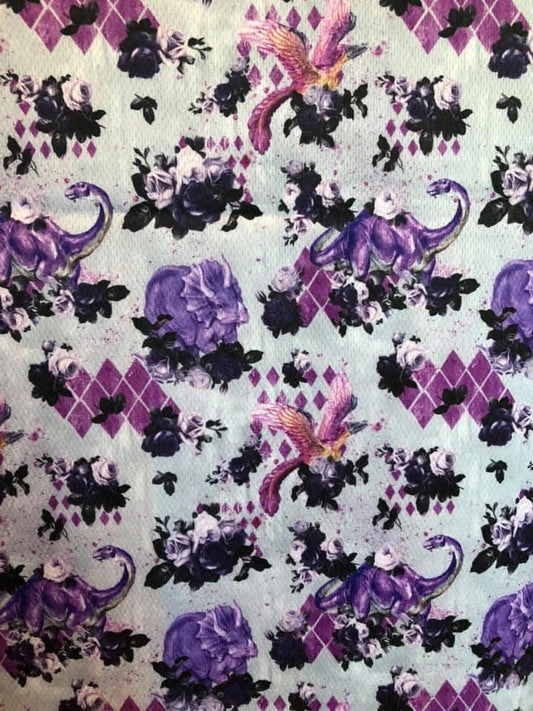 Serviette hygiénique lavable dino awj