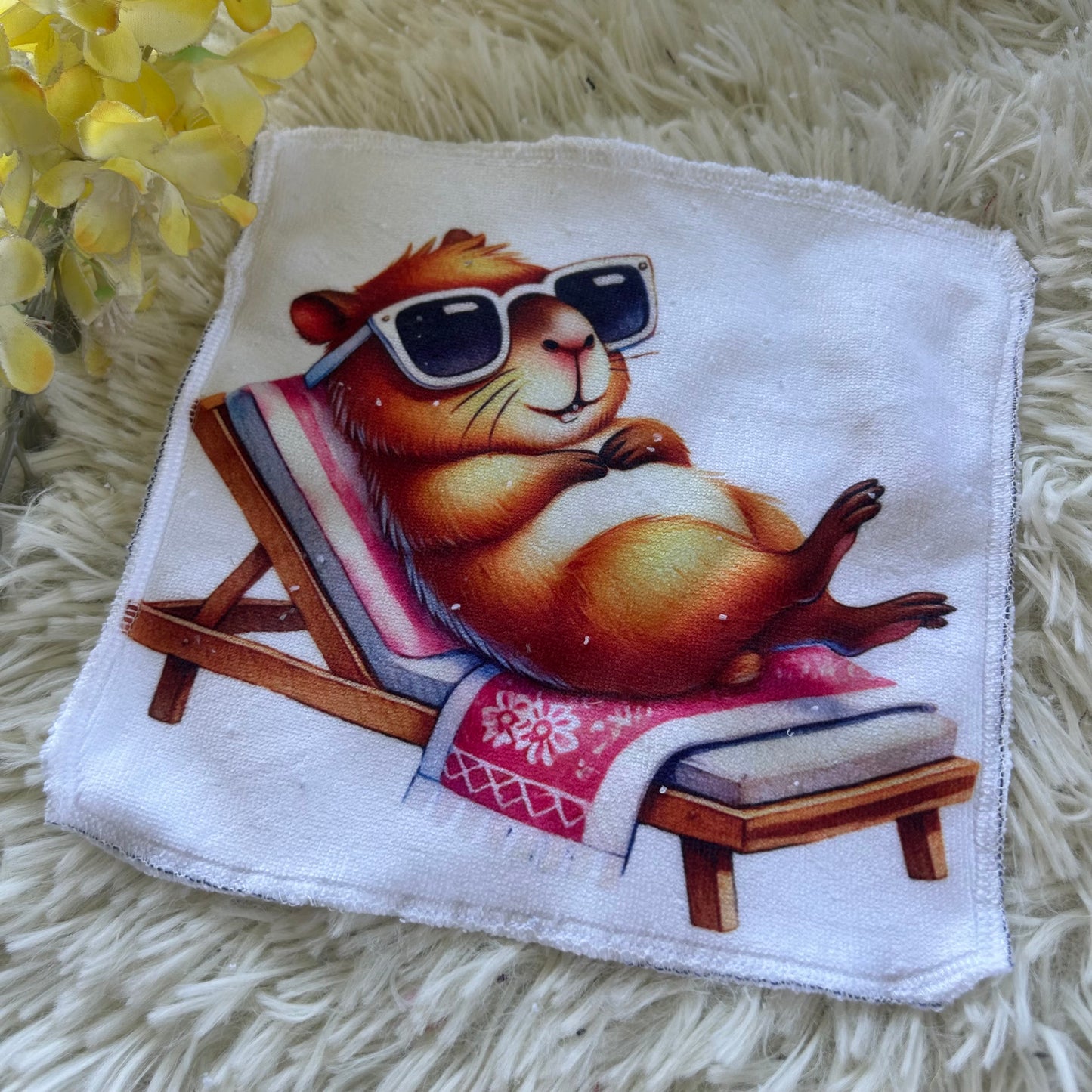 Débarbouillette capybarah