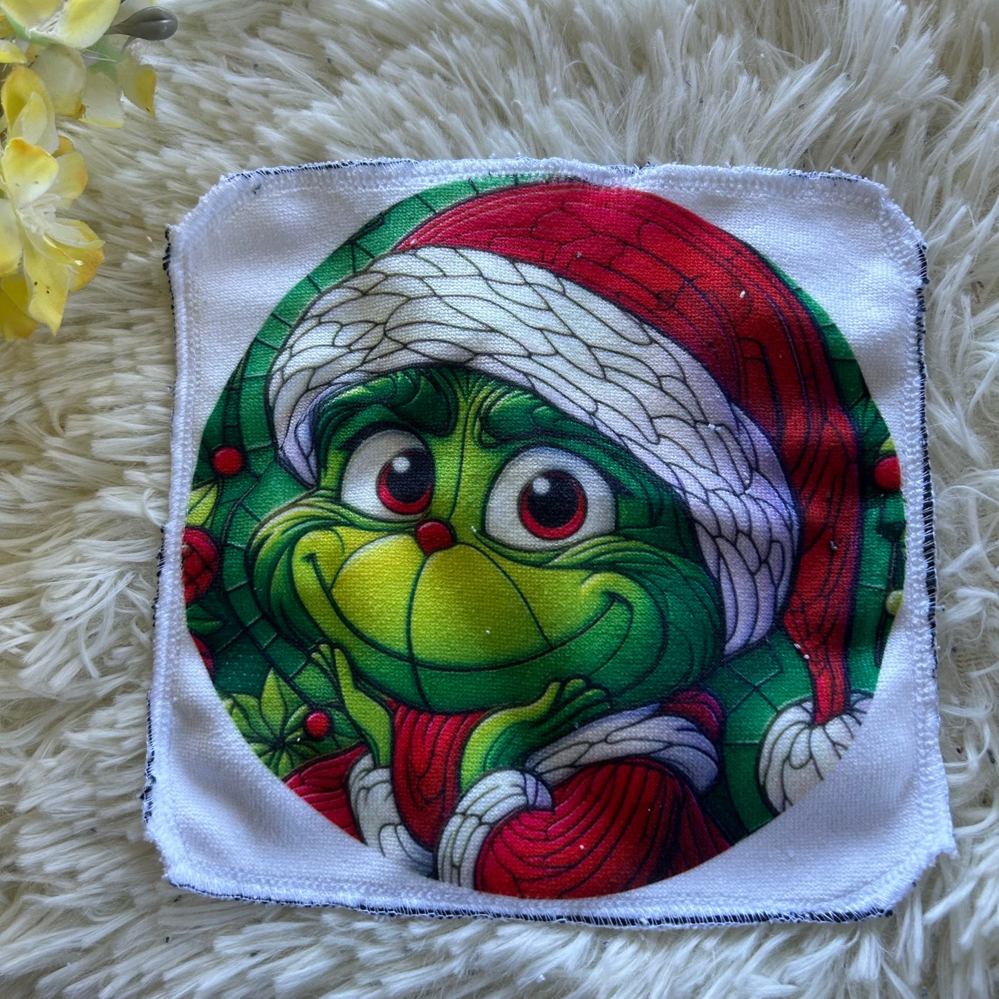 Débarbouillette personnage noel