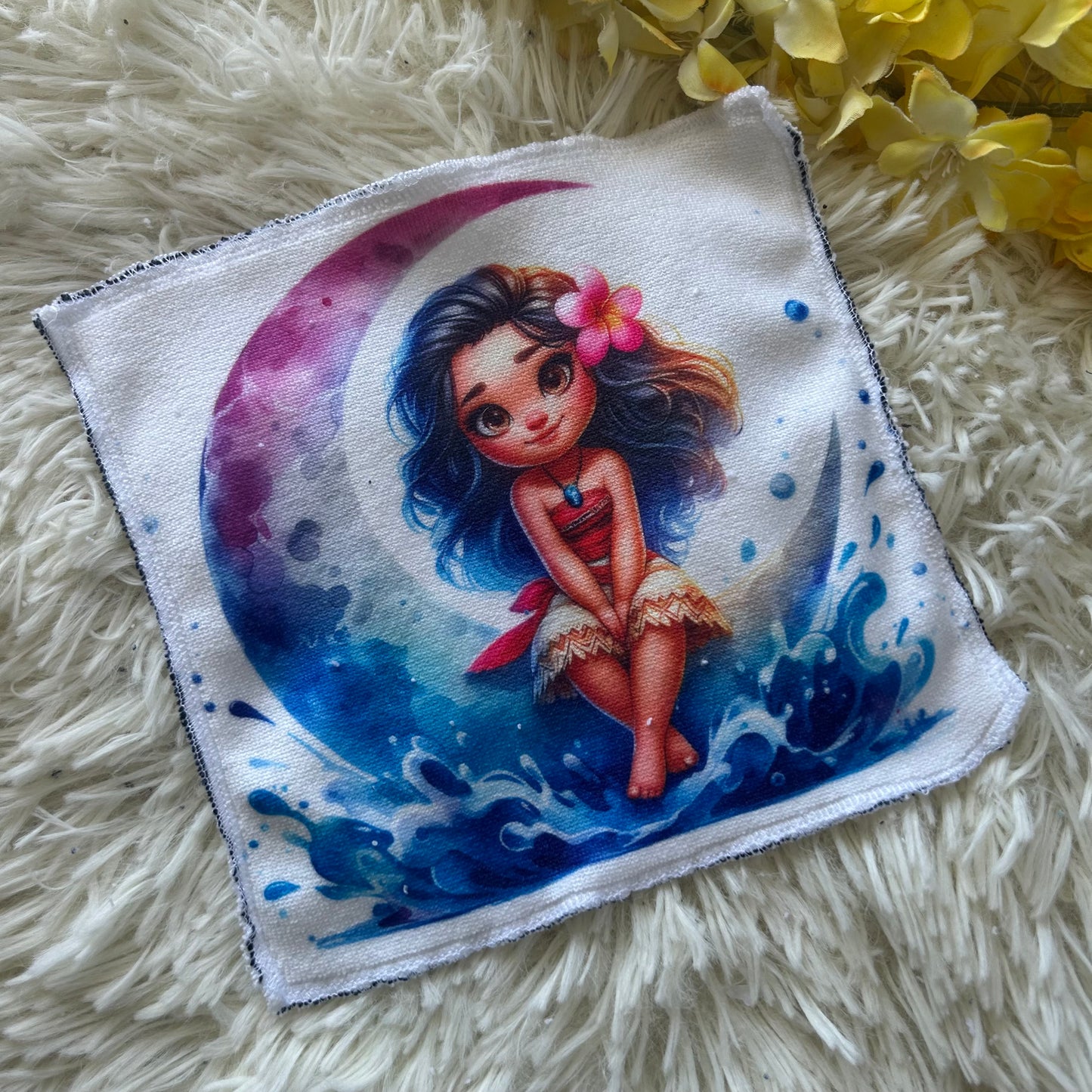 Débarbouillette princesse kpop