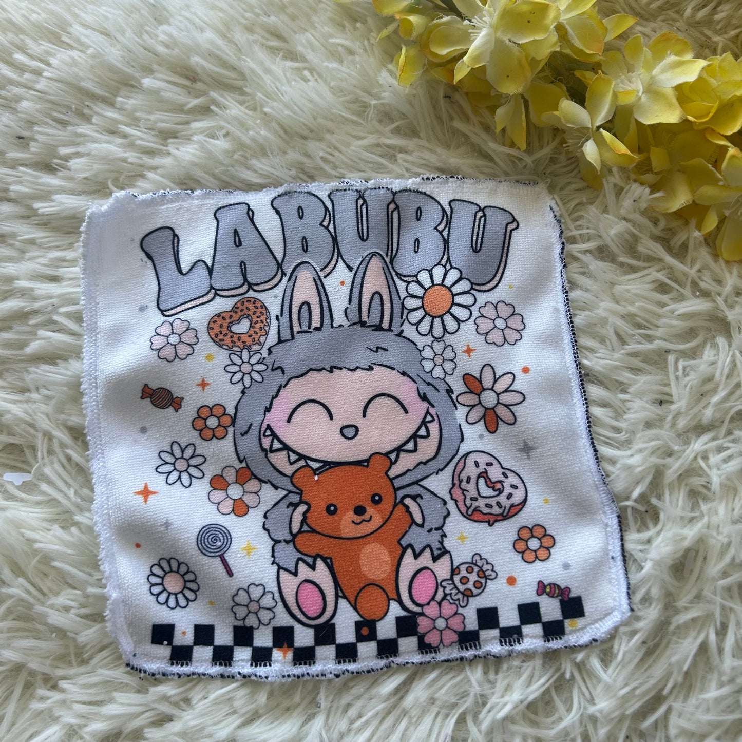 Débarbouillette monstre lafufu
