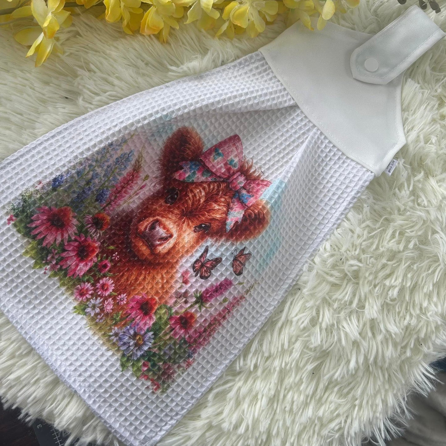 Serviette de four vache