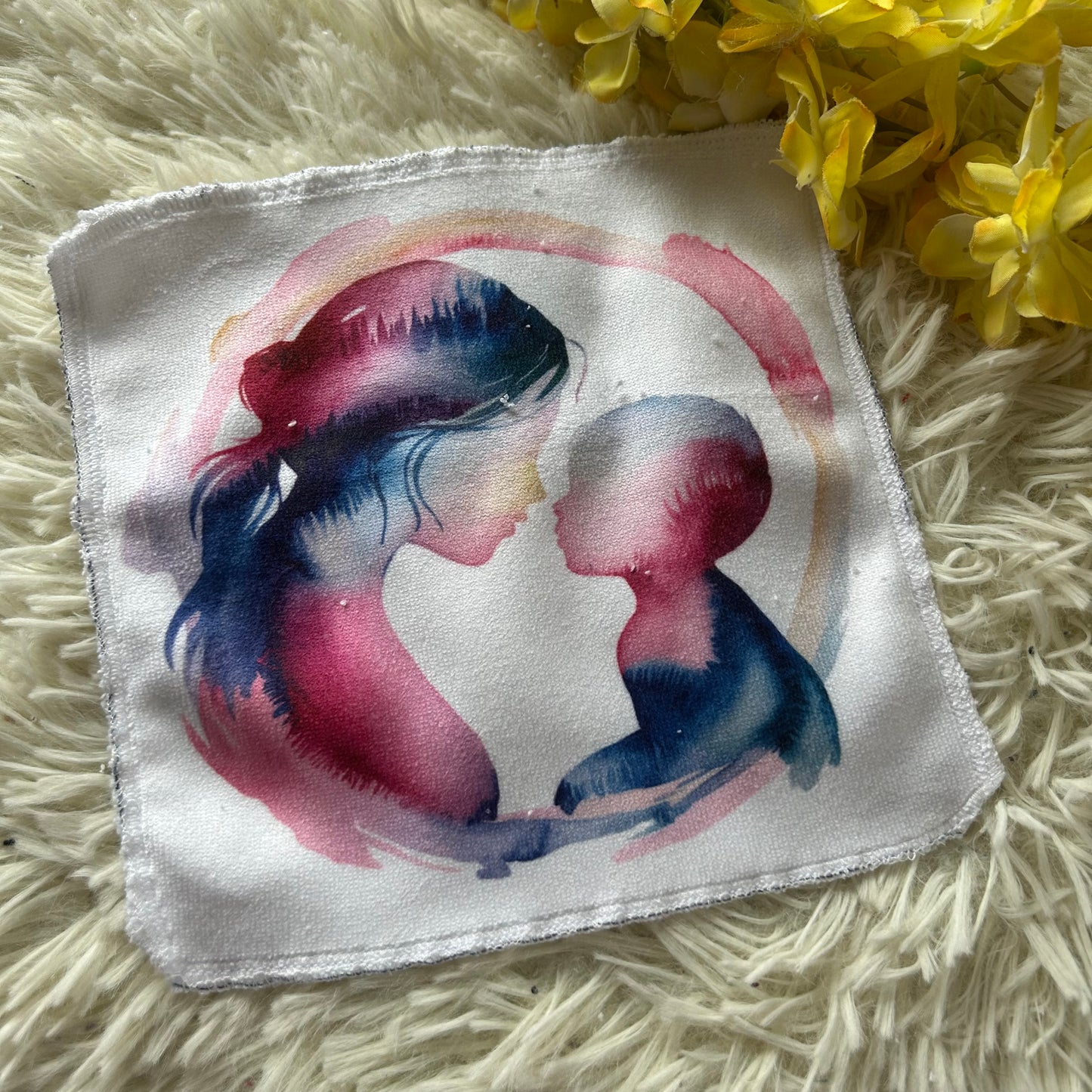 Débarbouillette maman