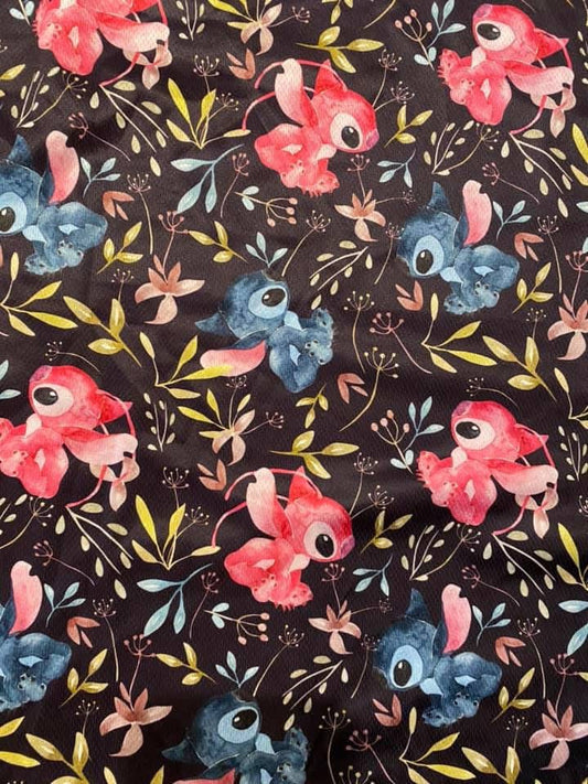 Serviette hygiénique lavable extraterrestre bleu awj