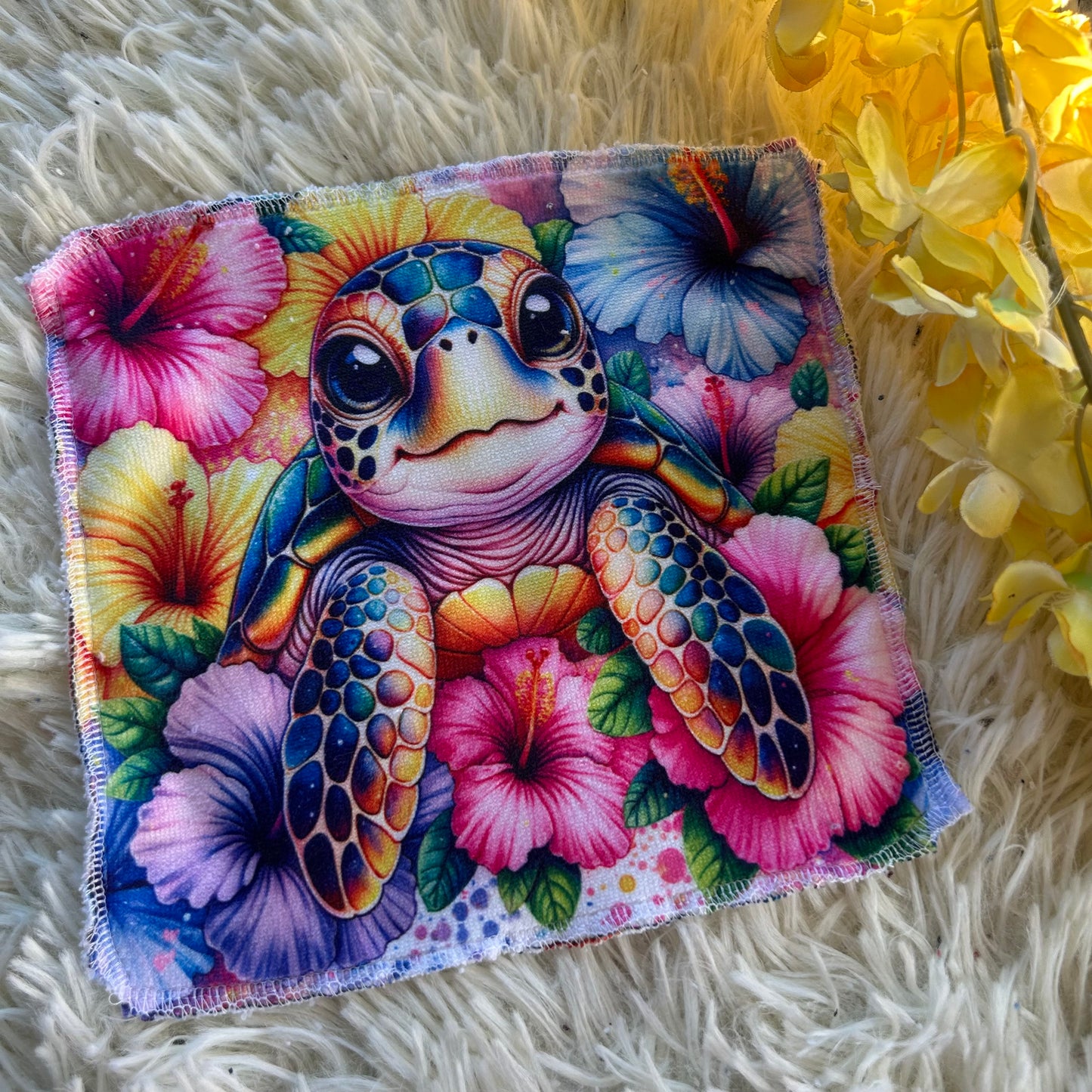 Débarbouillette été tortue