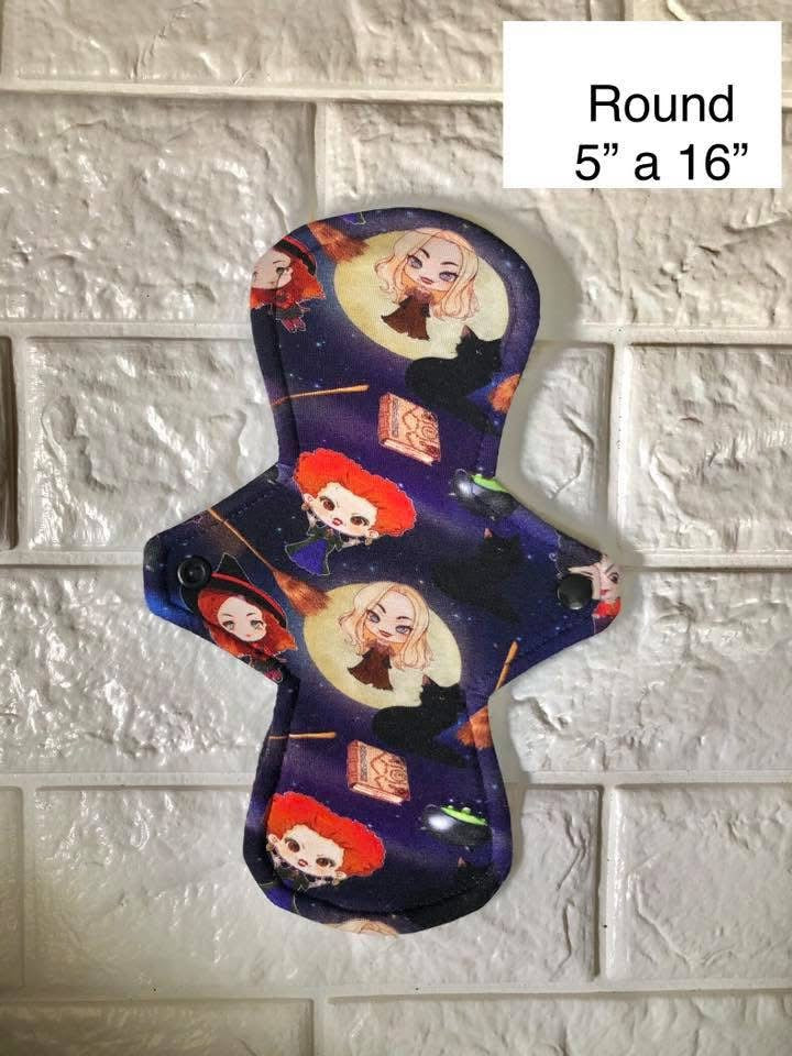 Serviette hygiénique lavable eponge Lycra