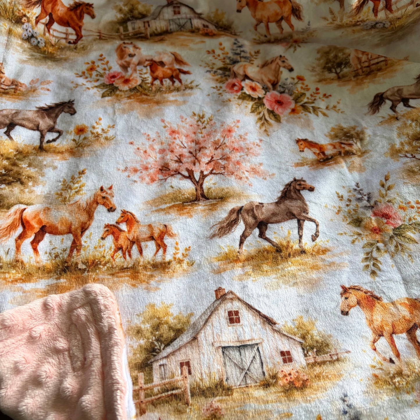 Doudou 30x40 chevaux
