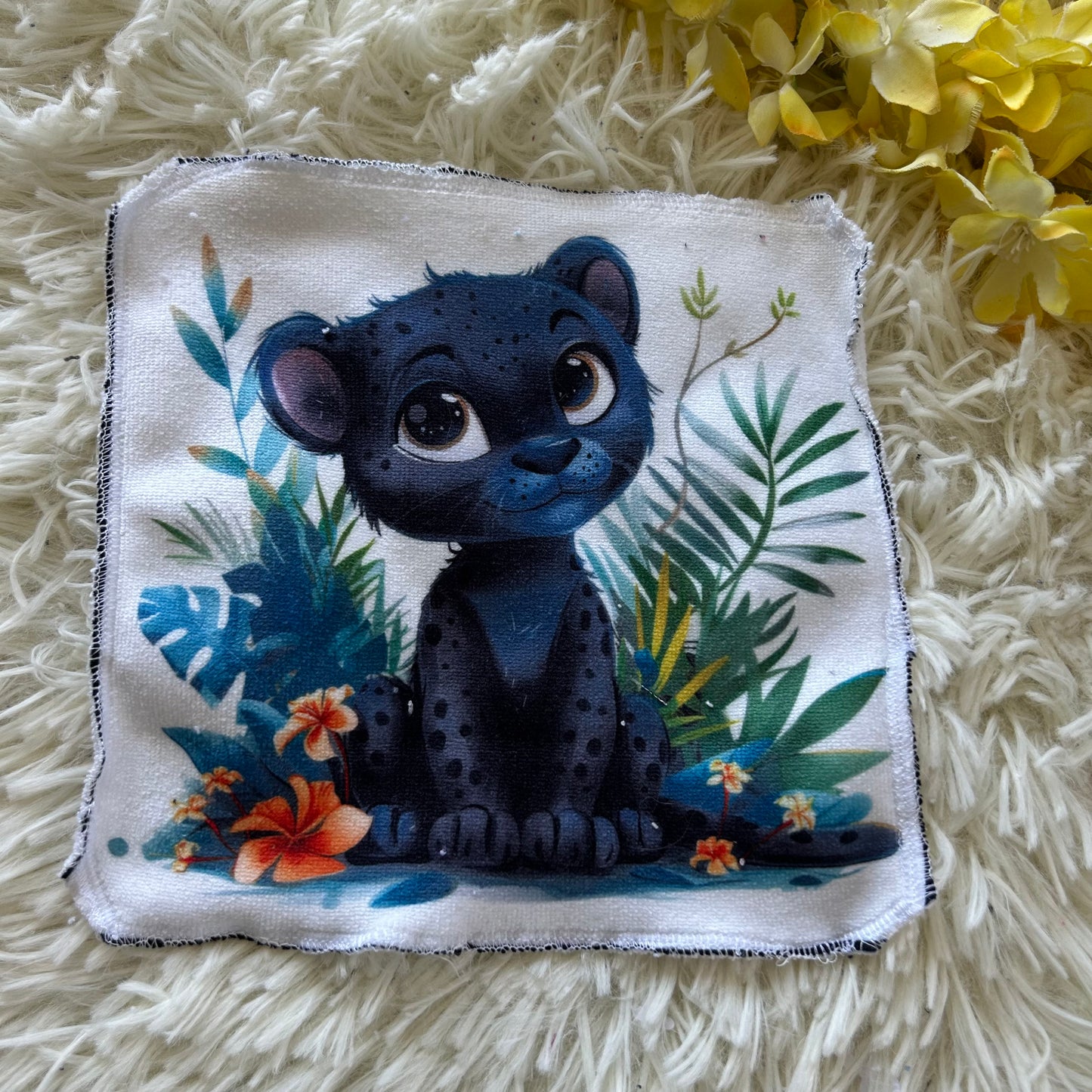 Débarbouillette animaux