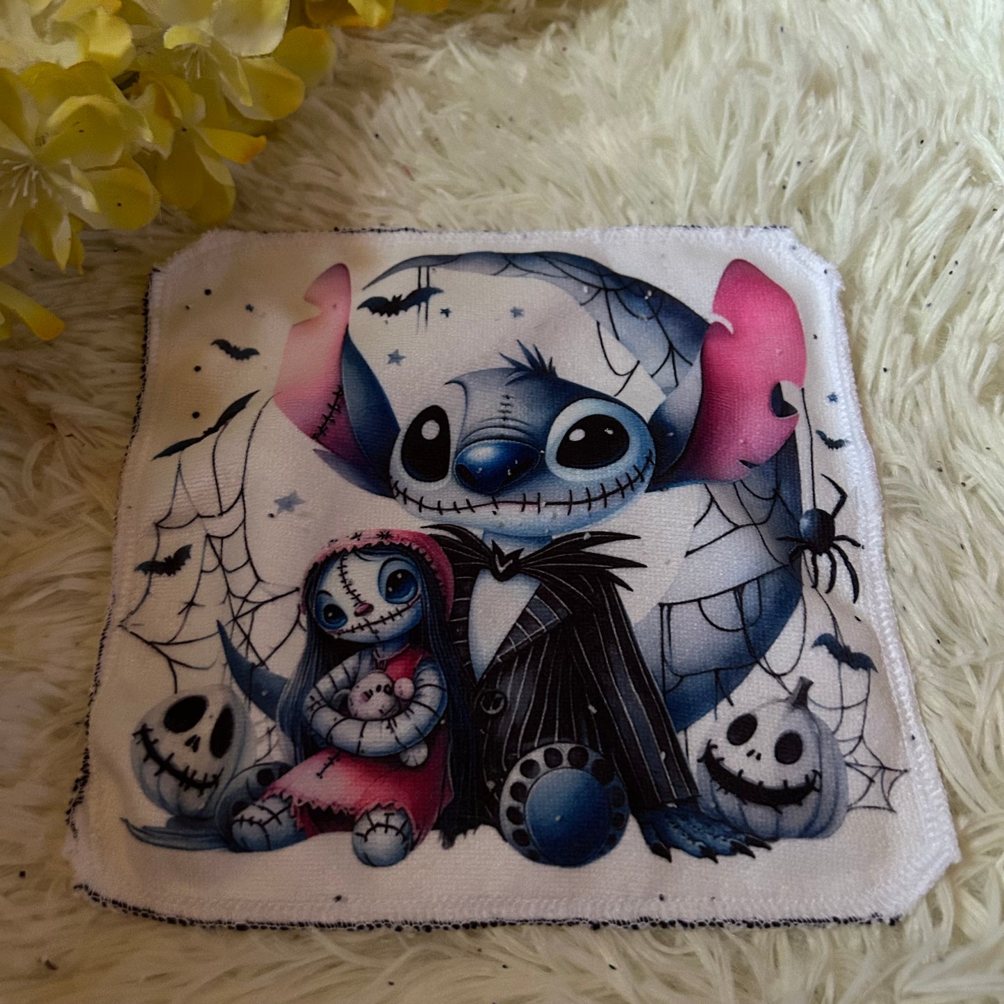 Débarbouillette personnage Halloween