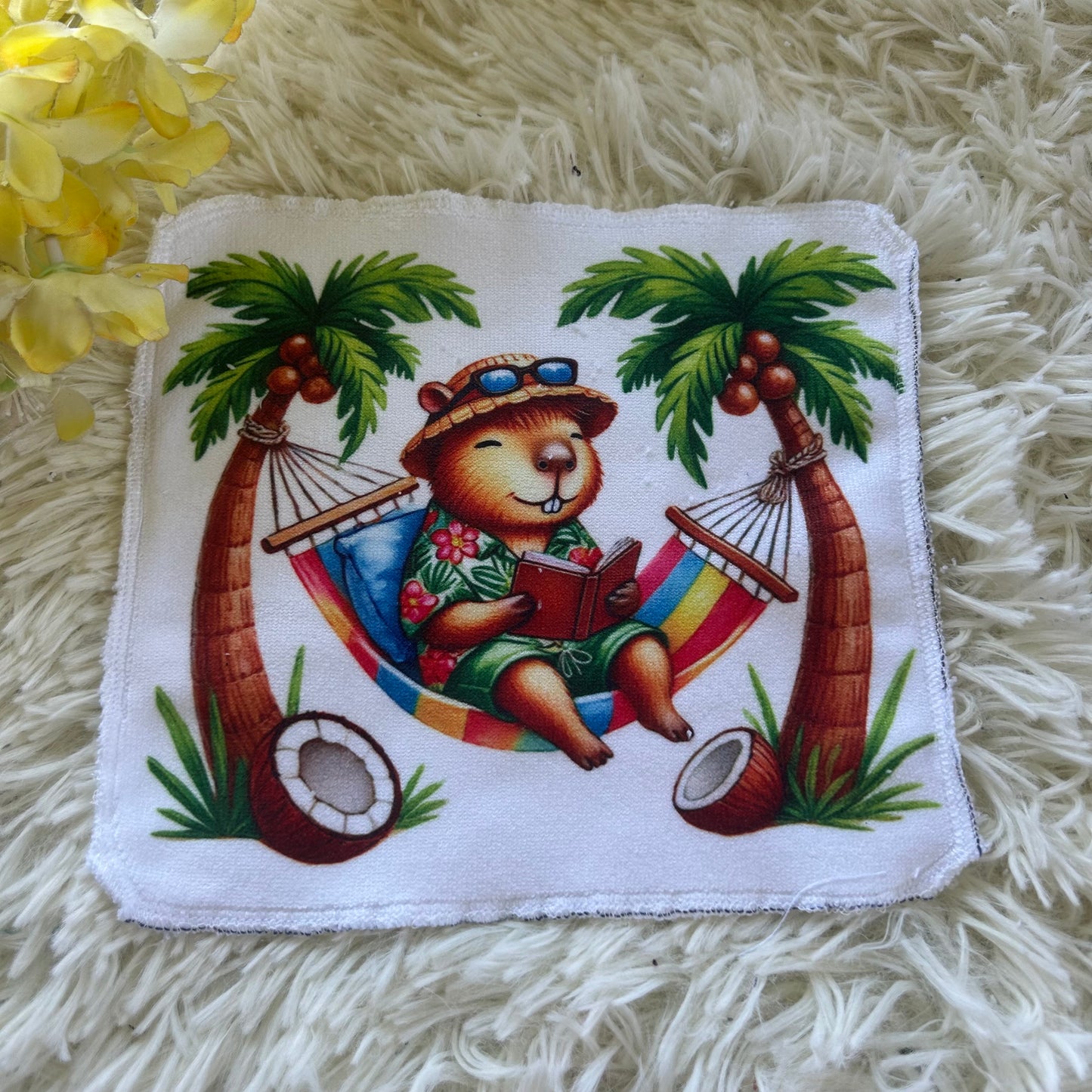 Débarbouillette capybarah