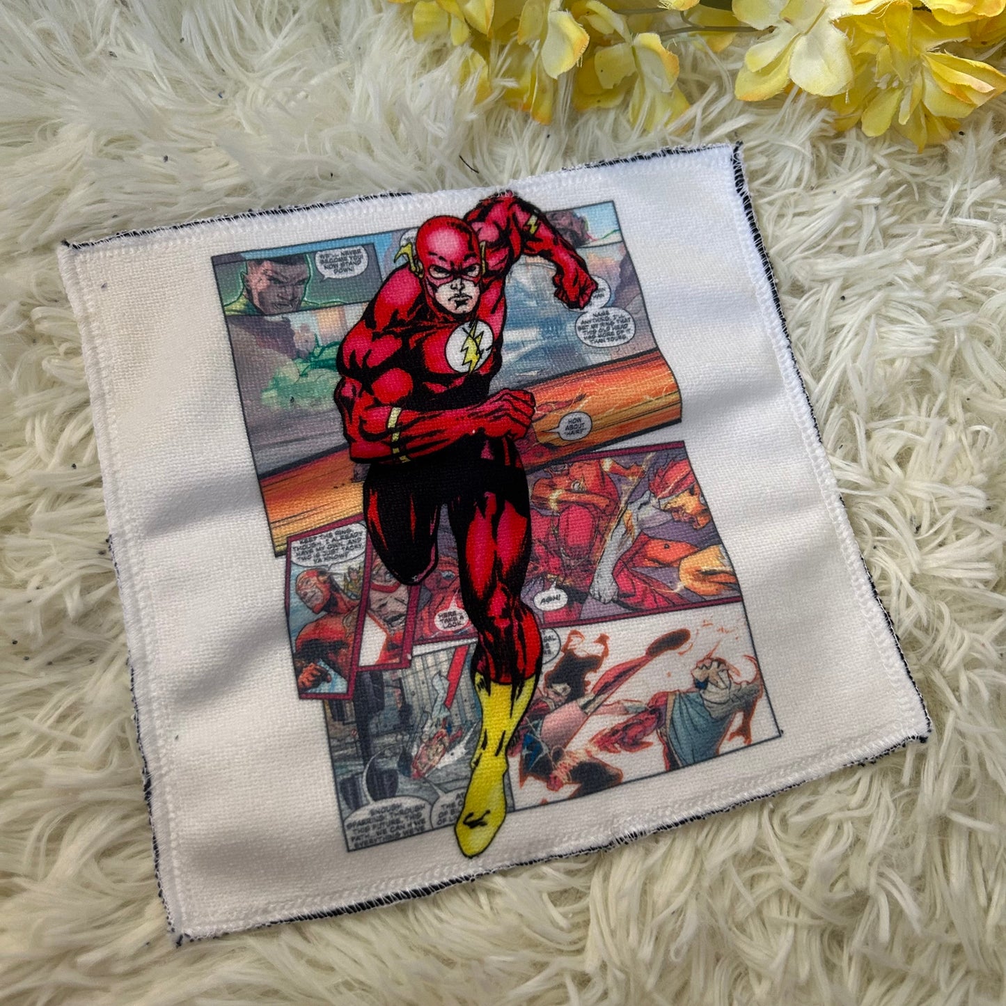 Débarbouillette personnage super heros