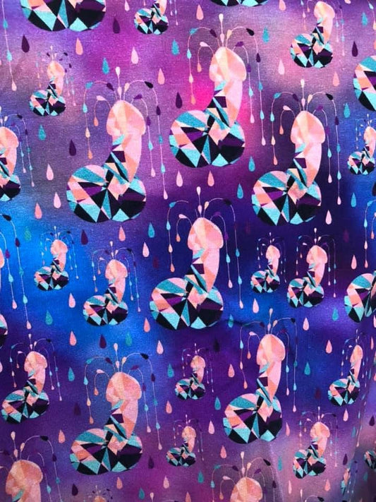 Serviette hygiénique lavable penis  Lycra