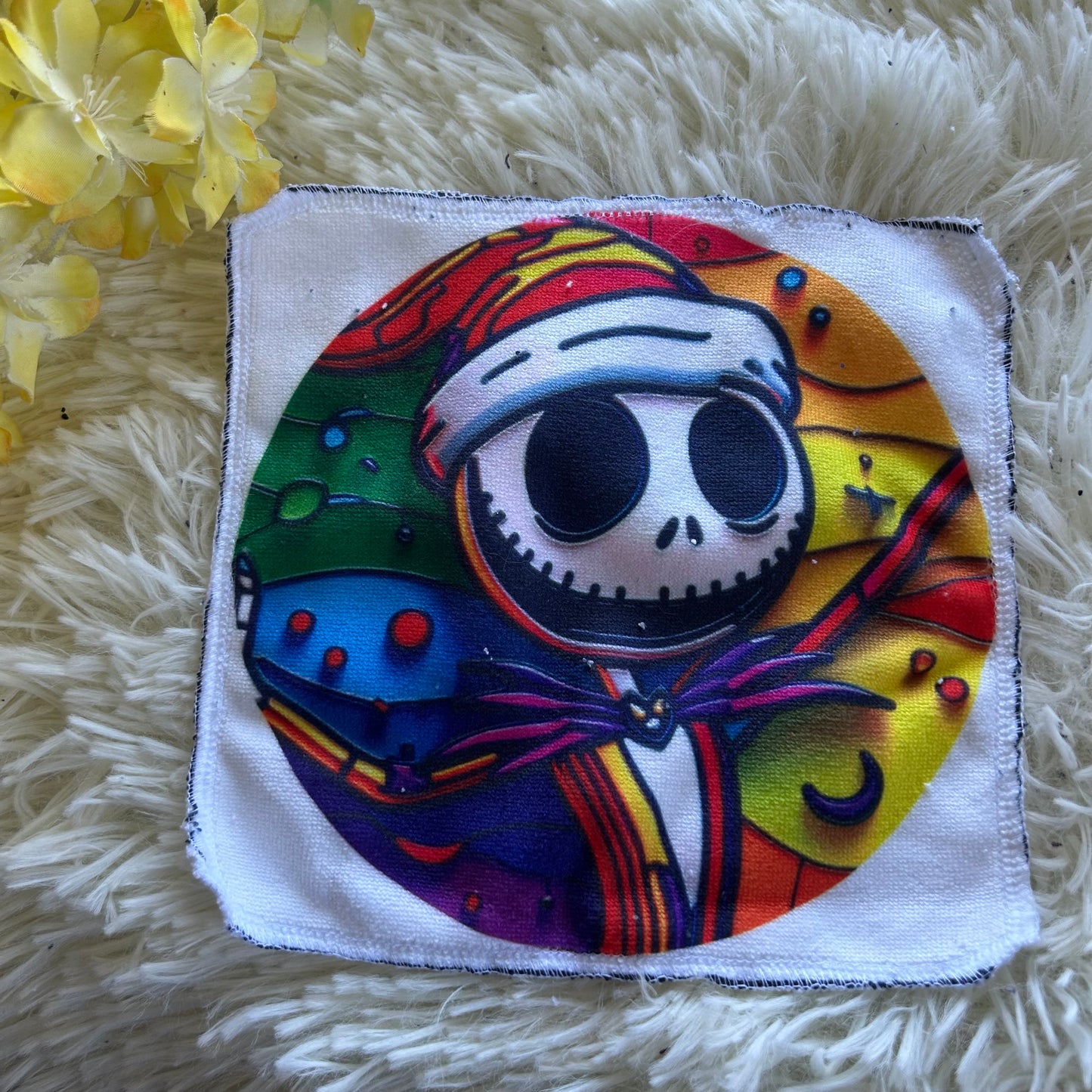 Débarbouillette personnage noel