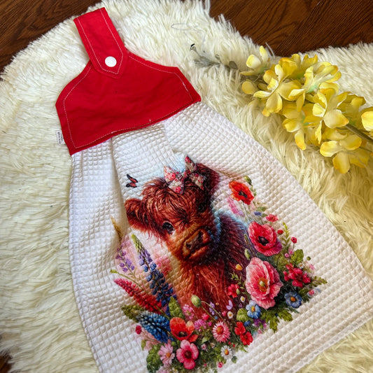 Serviette de four vache