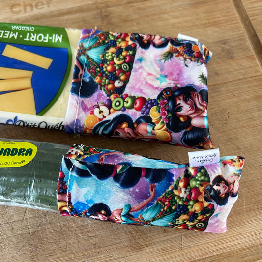 Bout de concombre/fromage princesse