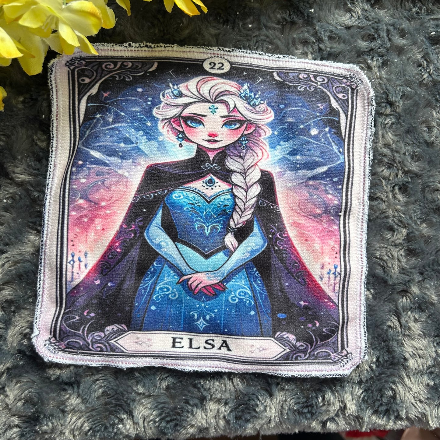 Débarbouillette princesse elsa