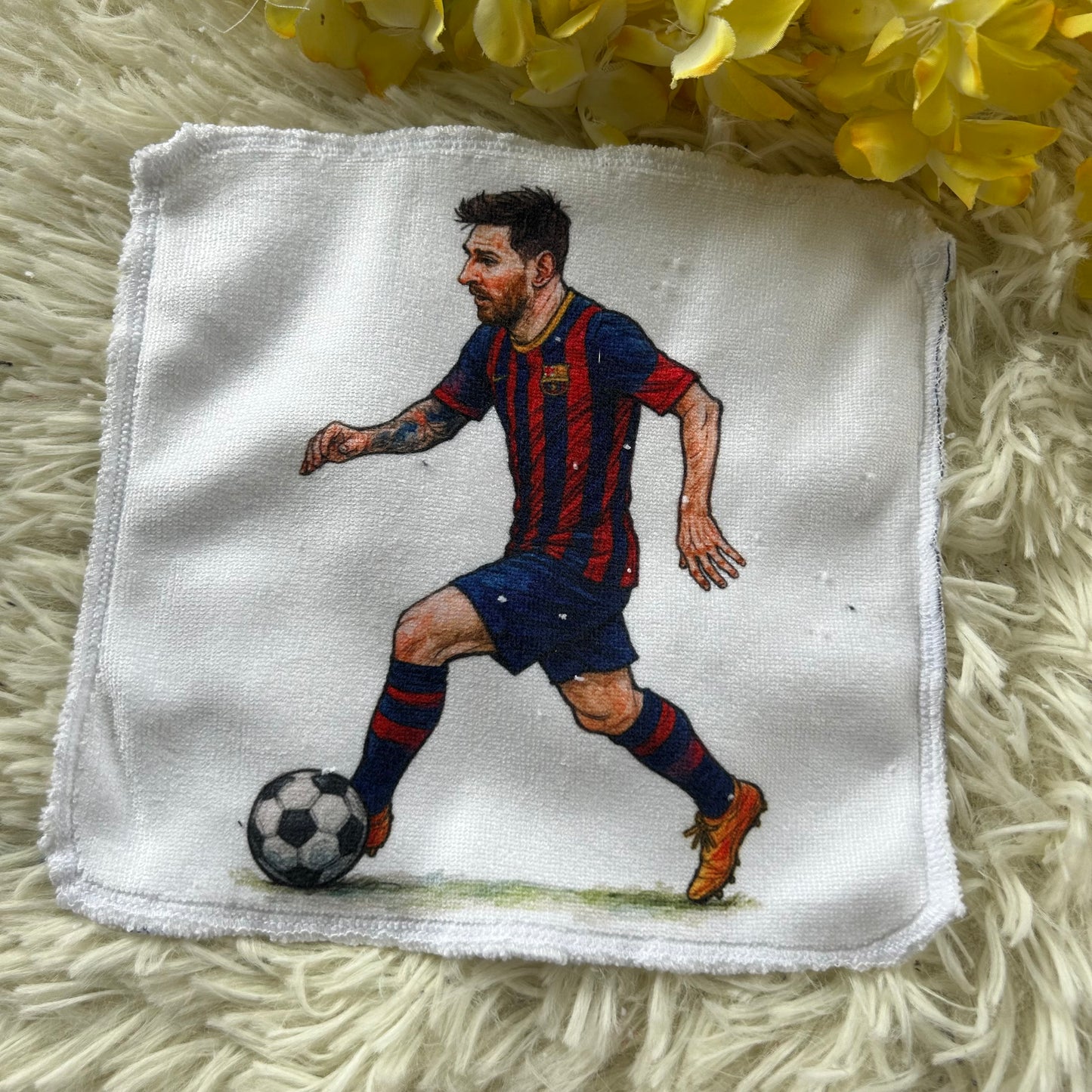 Débarbouillette soccer