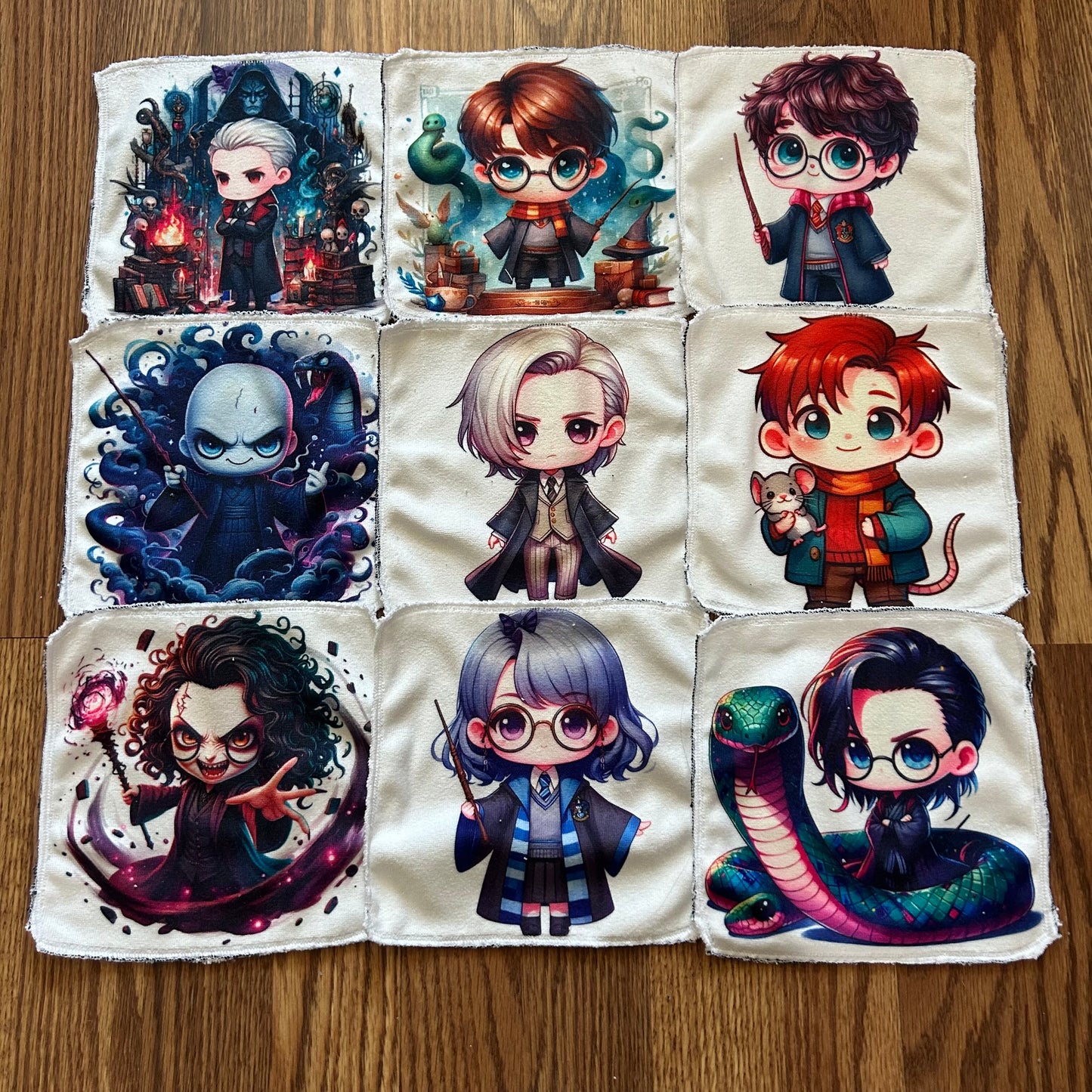 Débarbouillette personnage magie