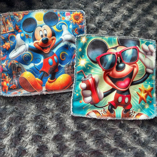 Débarbouillette personnage souris