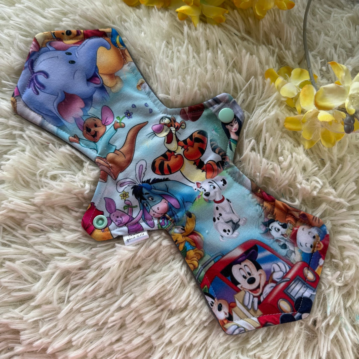 Serviette hygiénique 12’ modéré personnage