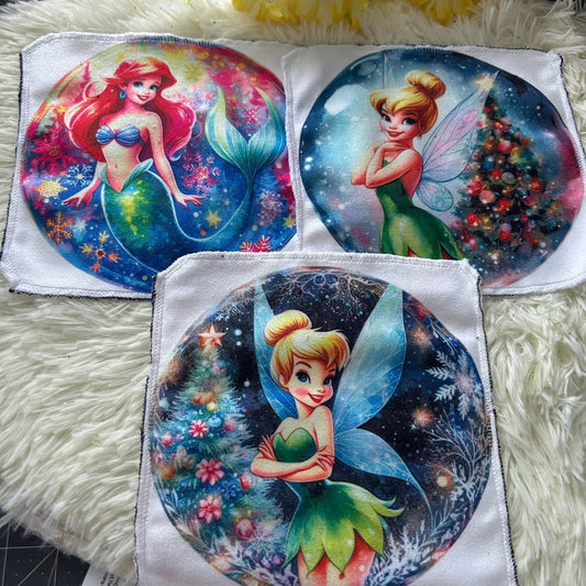 Débarbouillette princesse Noel