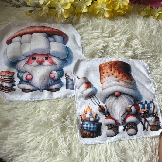 Débarbouillette smores gnomes