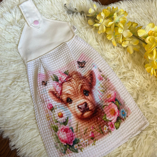 Serviette de four vache