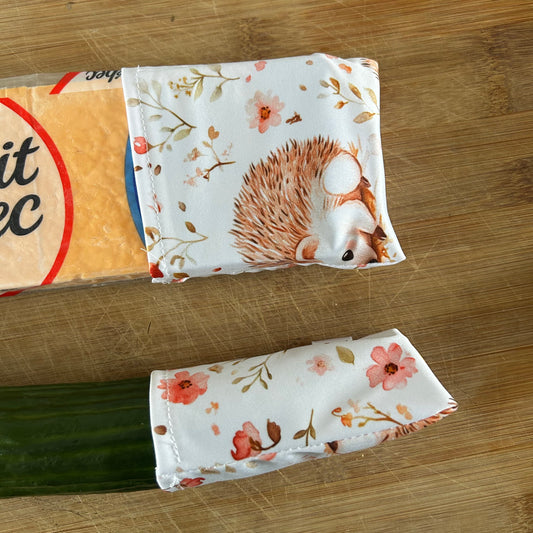 Bout de concombre/fromage hérisson