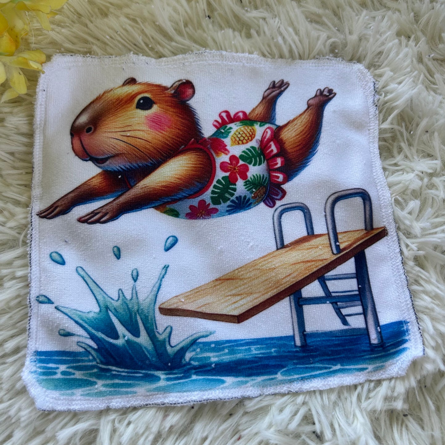 Débarbouillette capybarah