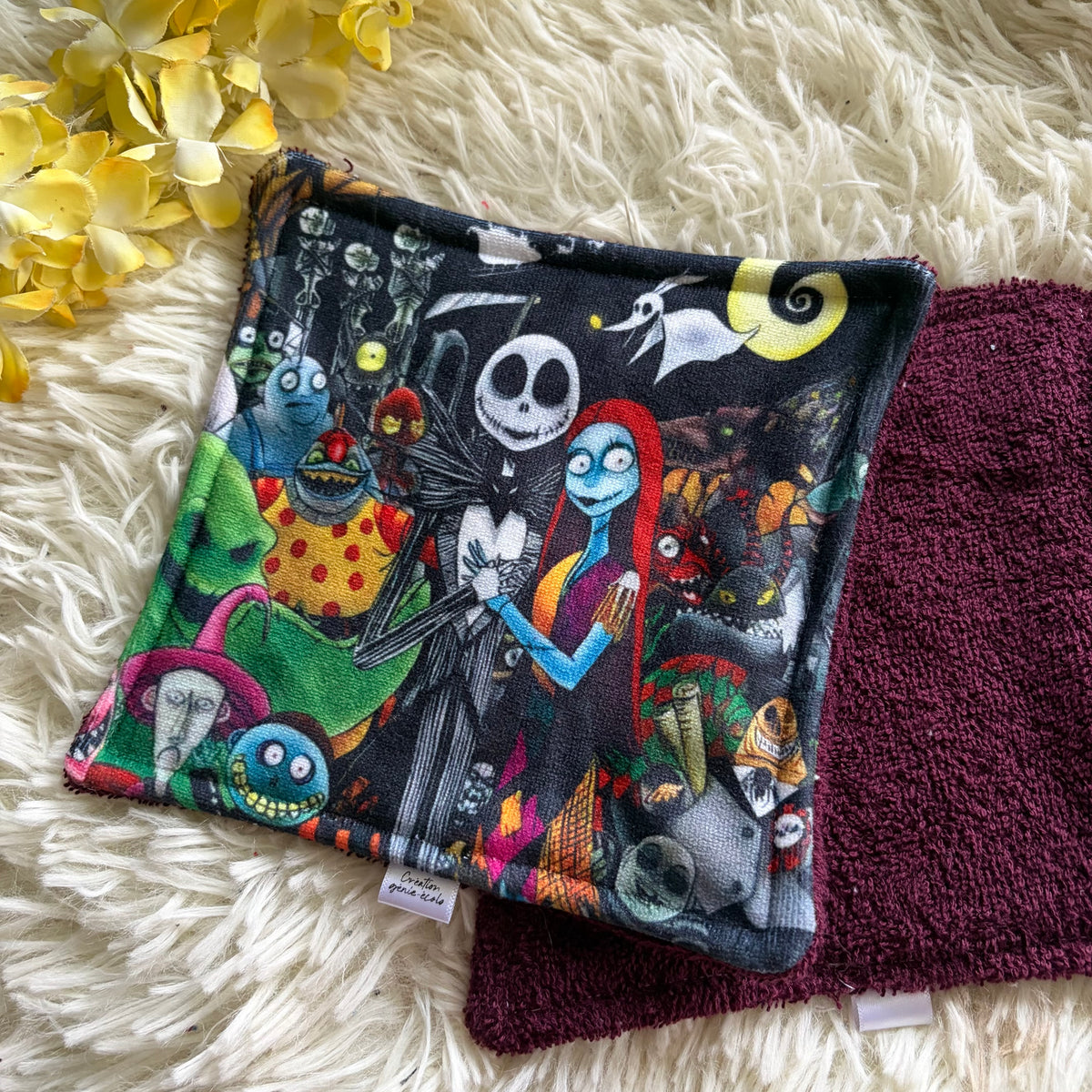 Débarbouillette premium halloween jack