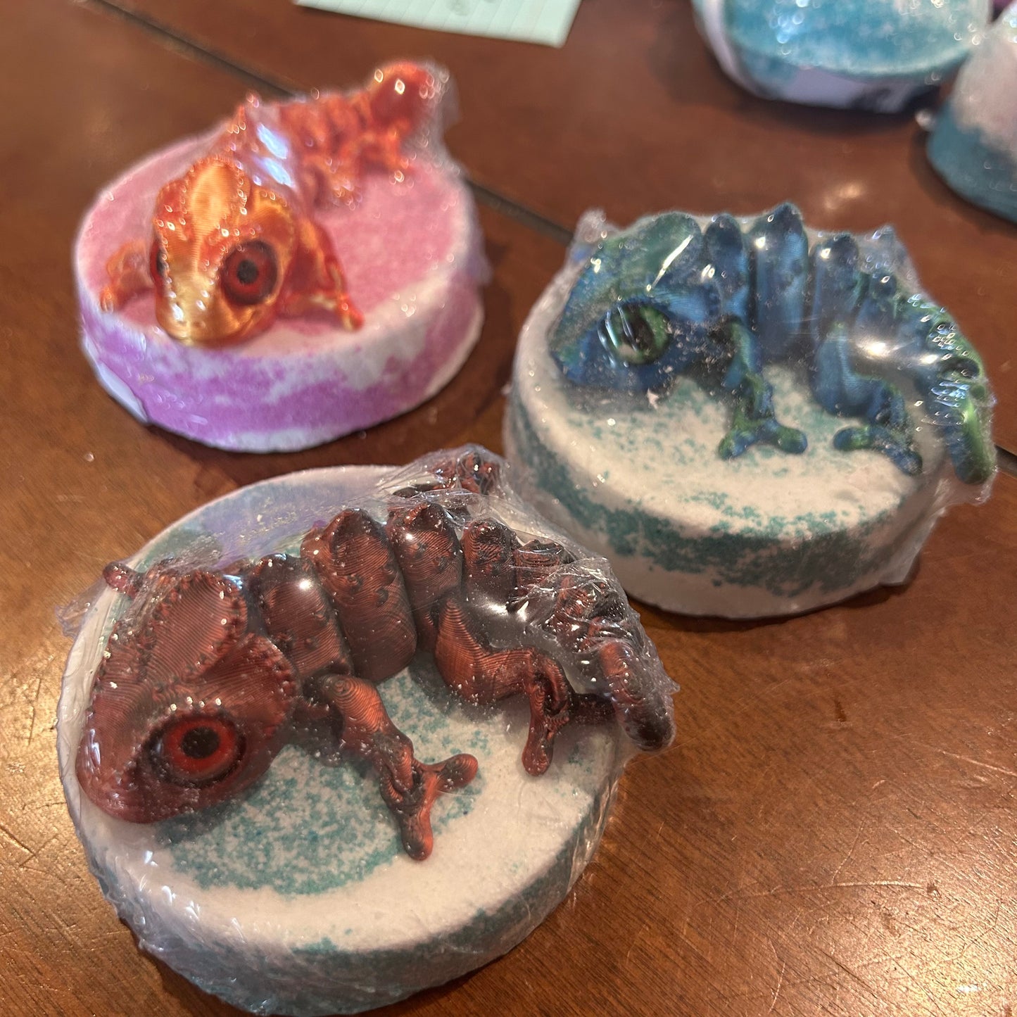 Bombe de bain  lezard 3D Annaturel