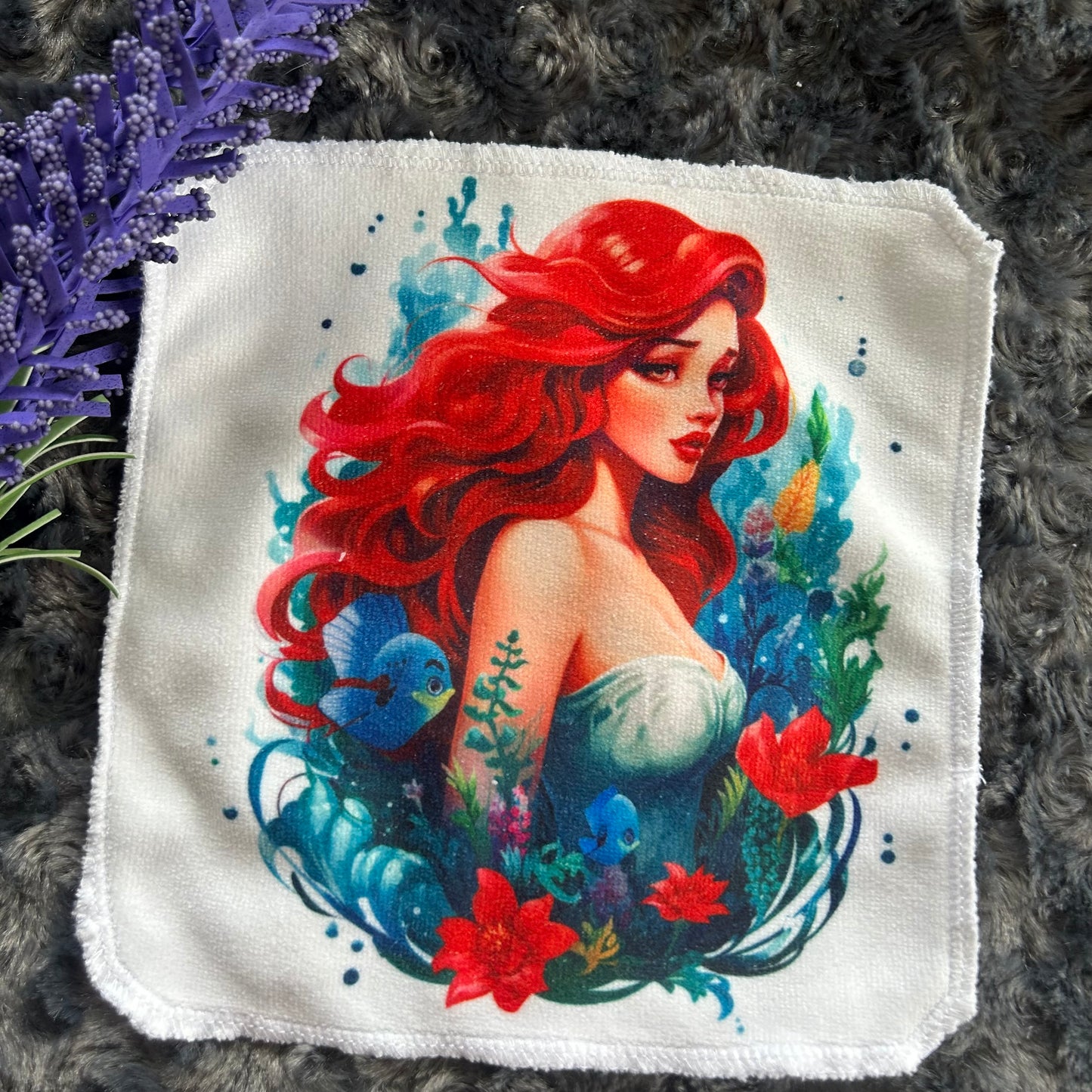 Debarbouillette princesse ariel