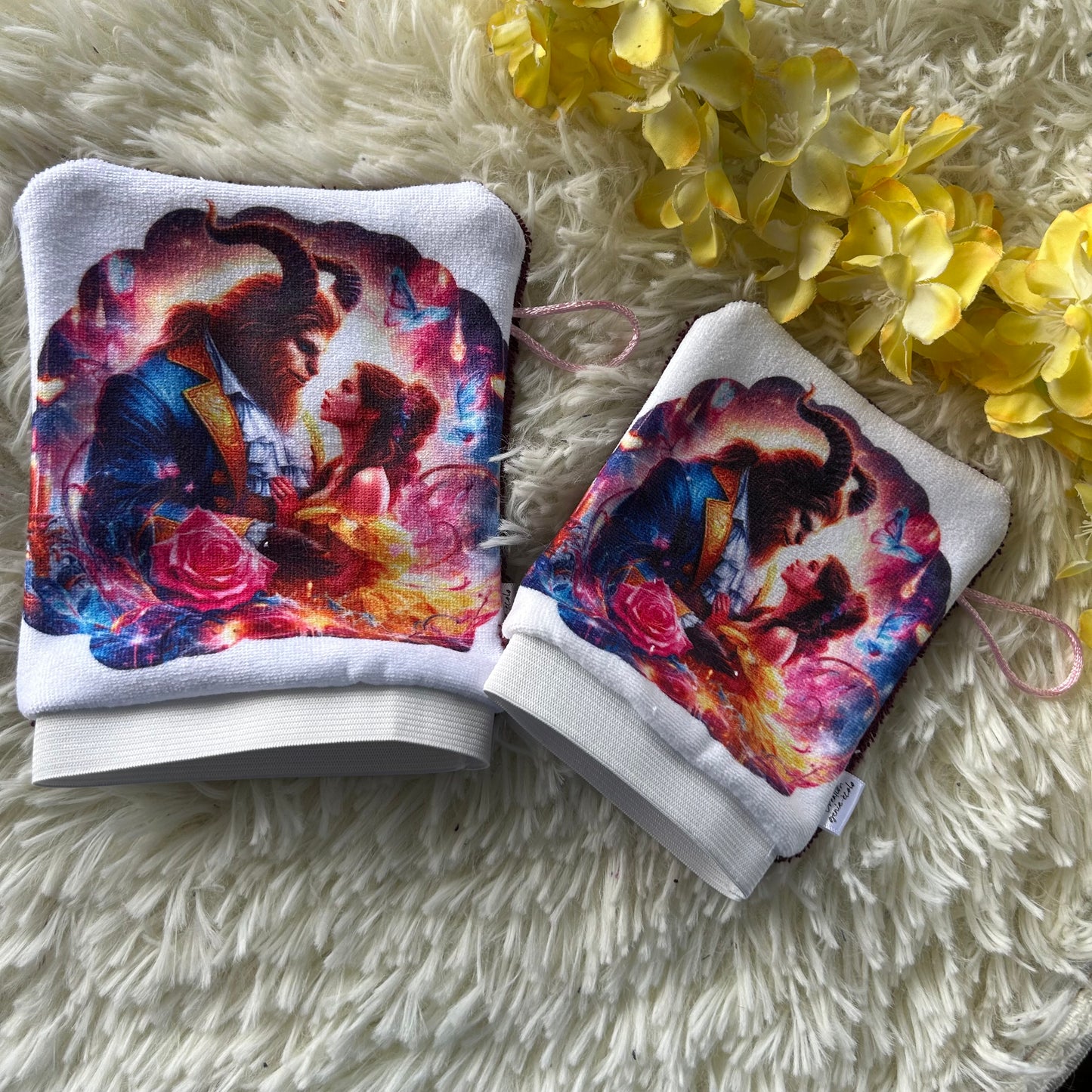 Mitaine de bain princesse