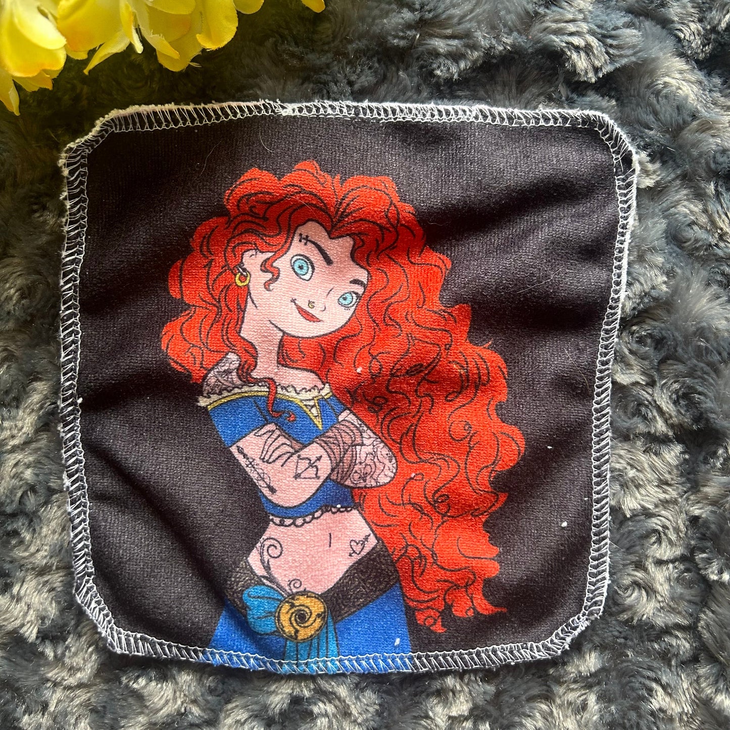 Débarbouillette princesse rebelle