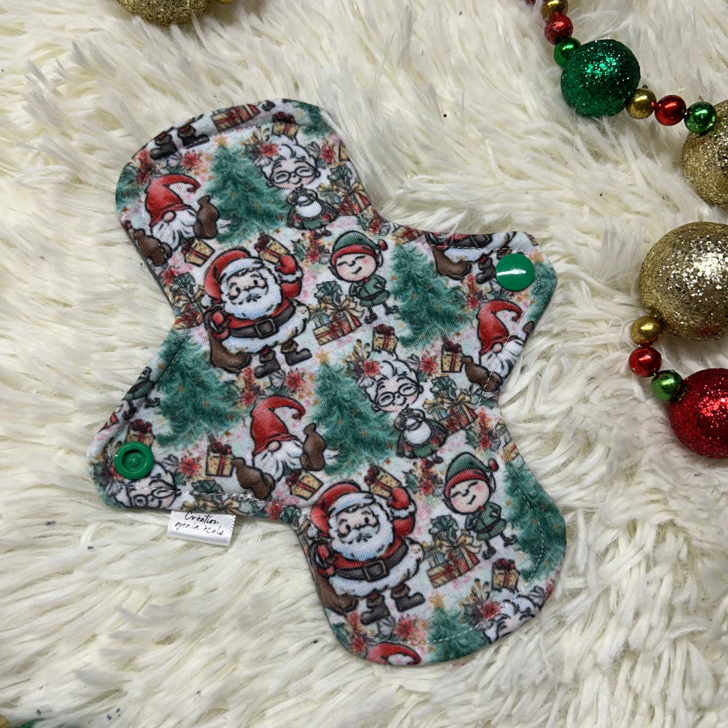 Serviette hygiénique 7” noel