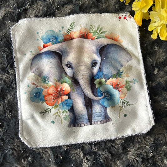 Débarbouillette éléphant