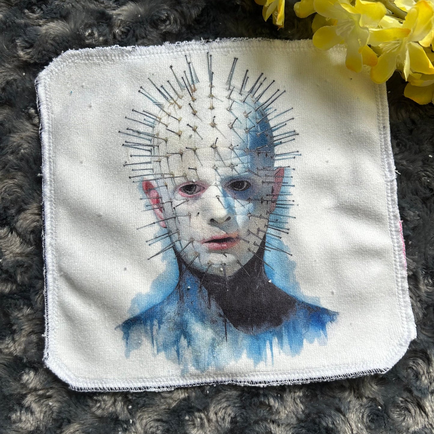 Débarbouillette personnage tueur Halloween