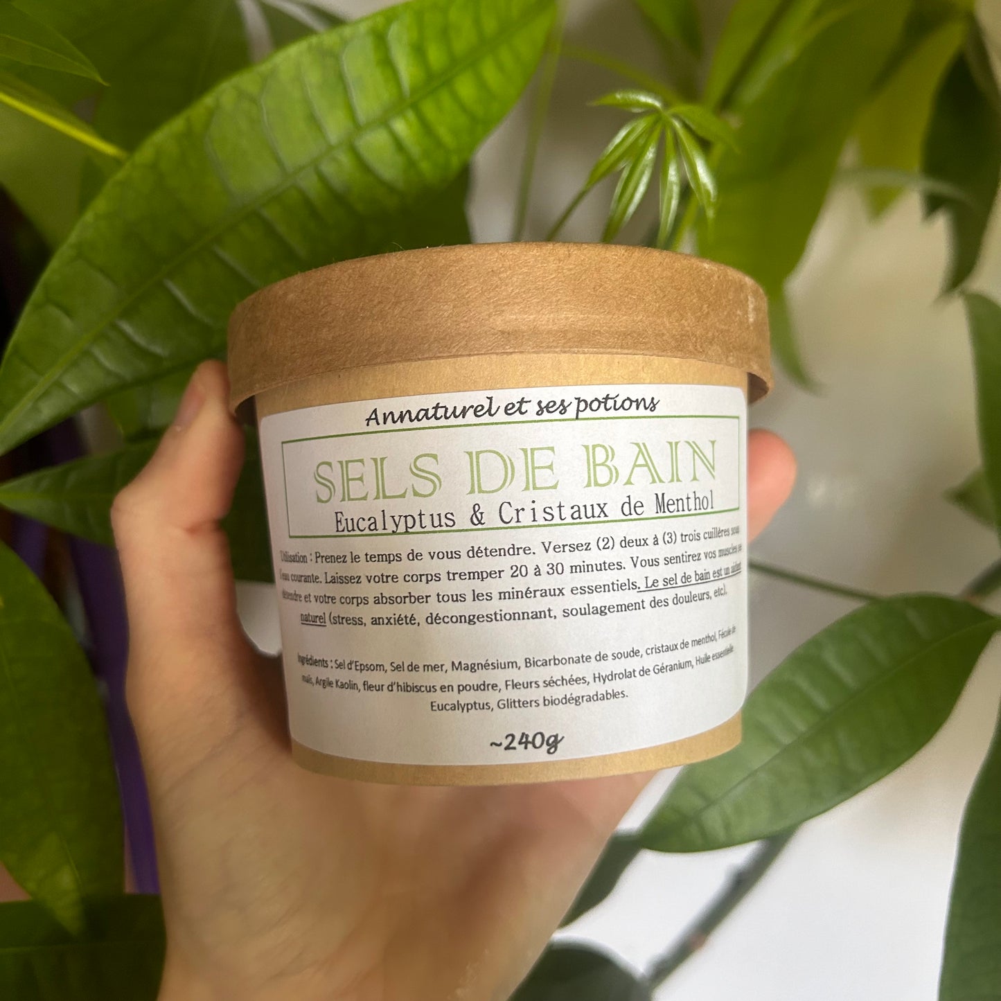 Sel de bain Annaturel