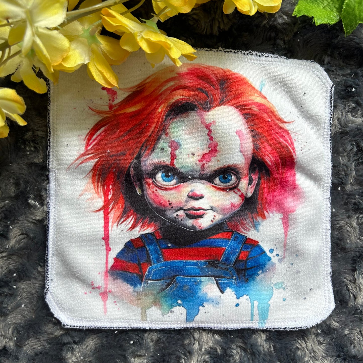 Débarbouillette tueur chucky