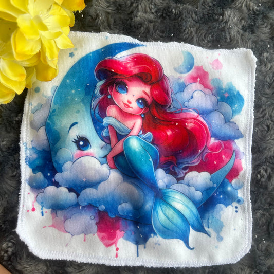 Débarbouillette princesse ariel