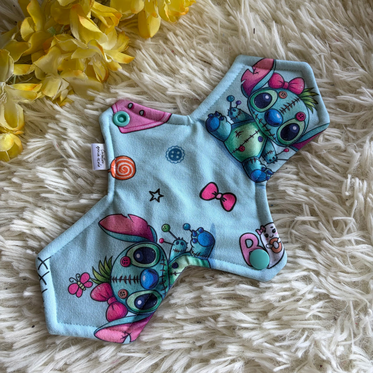 Serviette hygiénique 9” modéré Halloween