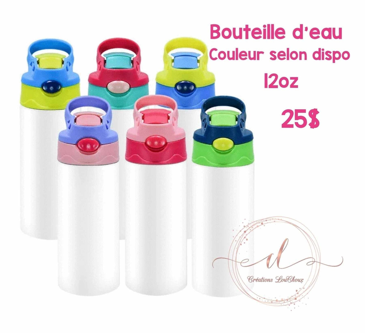 Bouteille d’eau isotherme louchoux stitch