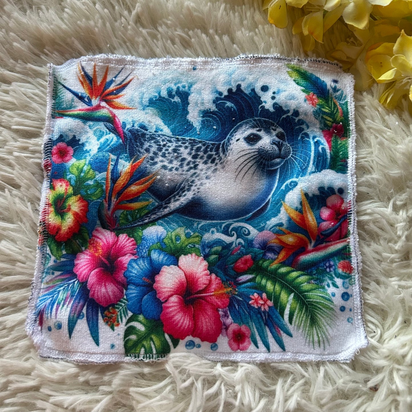 Débarbouillette loutre