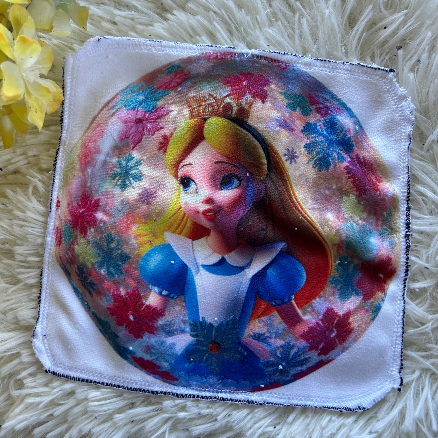 Débarbouillette princesse noel