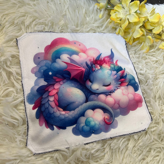 Débarbouillette dragon