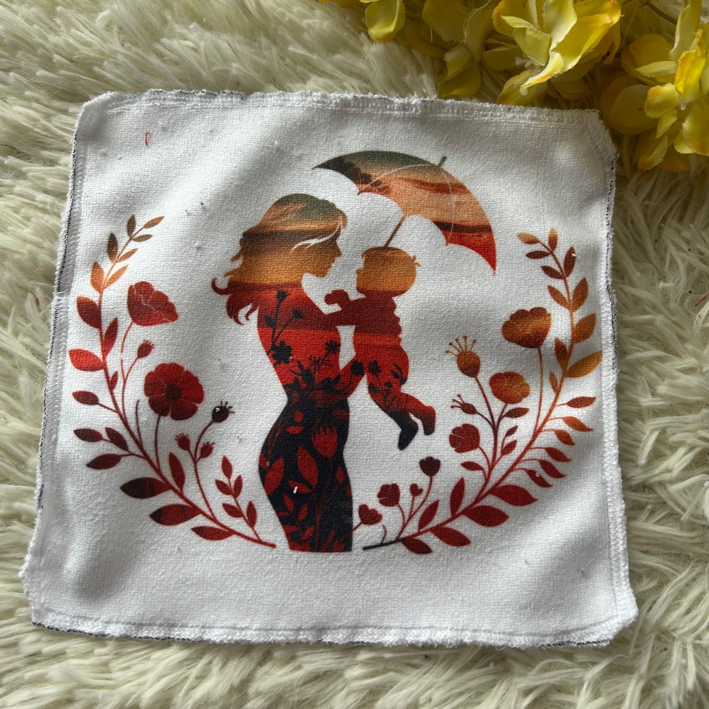 Débarbouillette maman