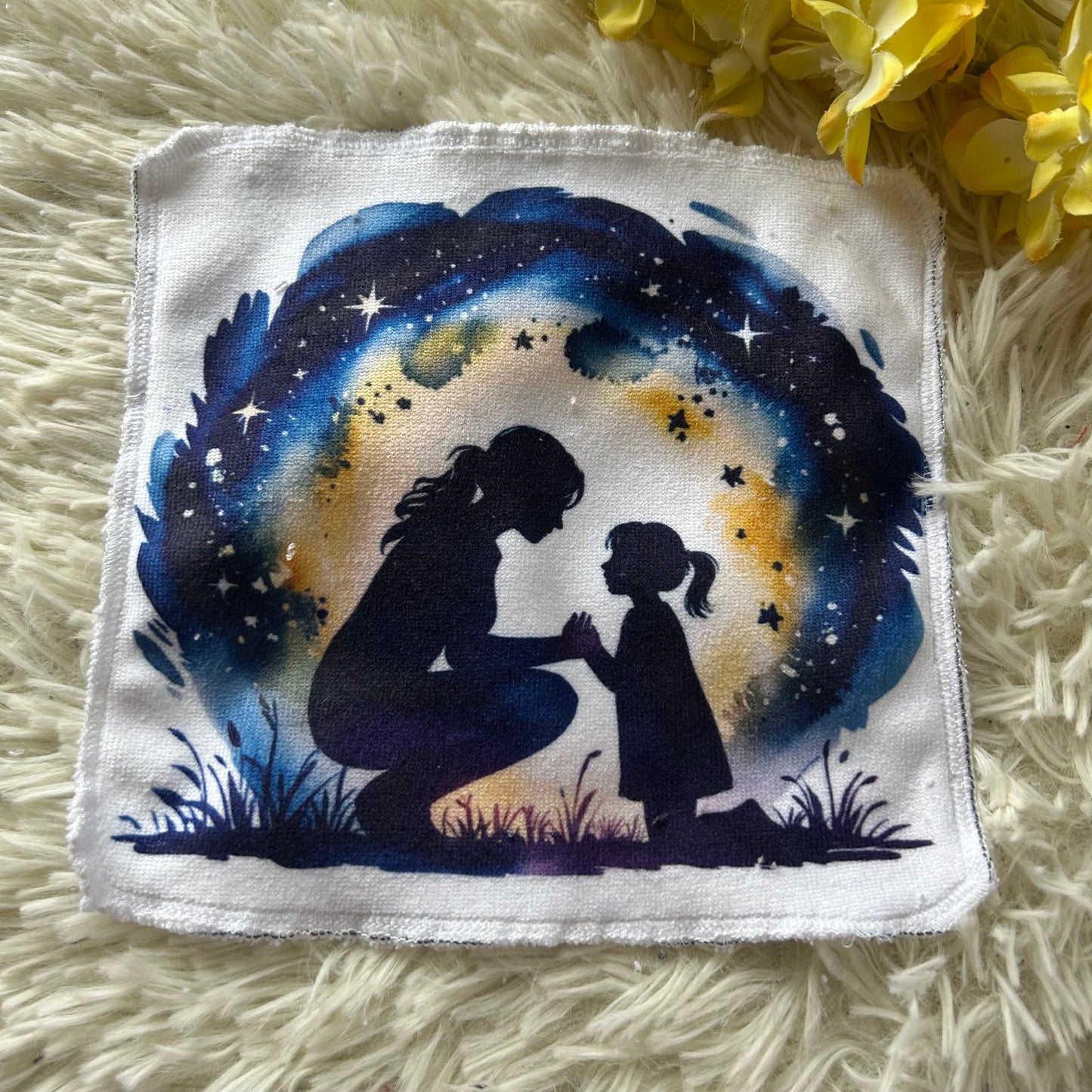 Débarbouillette maman