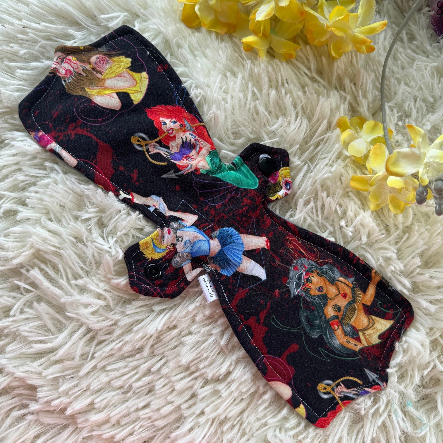 Serviette hygiénique 12’ modéré princesse Halloween
