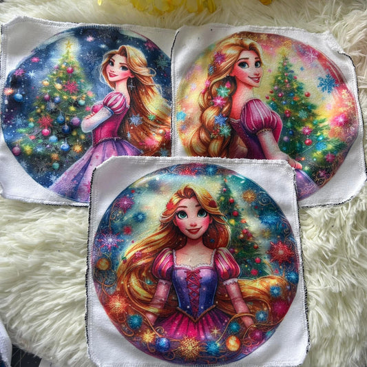 Débarbouillette princesse Noel